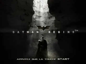 Batman Begins (Korea) screen shot title